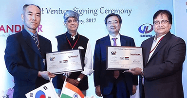 Sandhar Technologies Signs JV With Daewha Fuel Pump